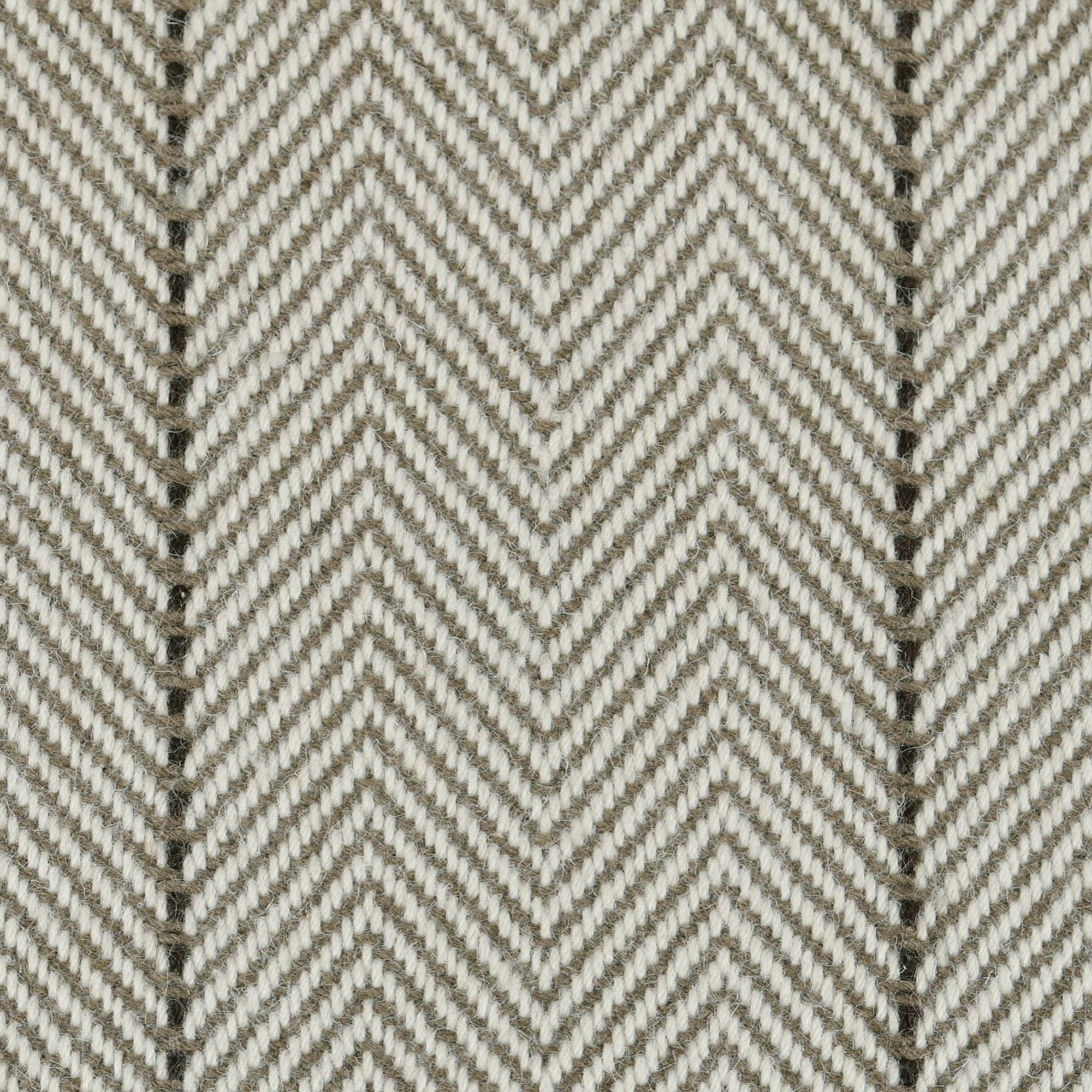 MochaChevron: Mocha - 100% Wool Carpet