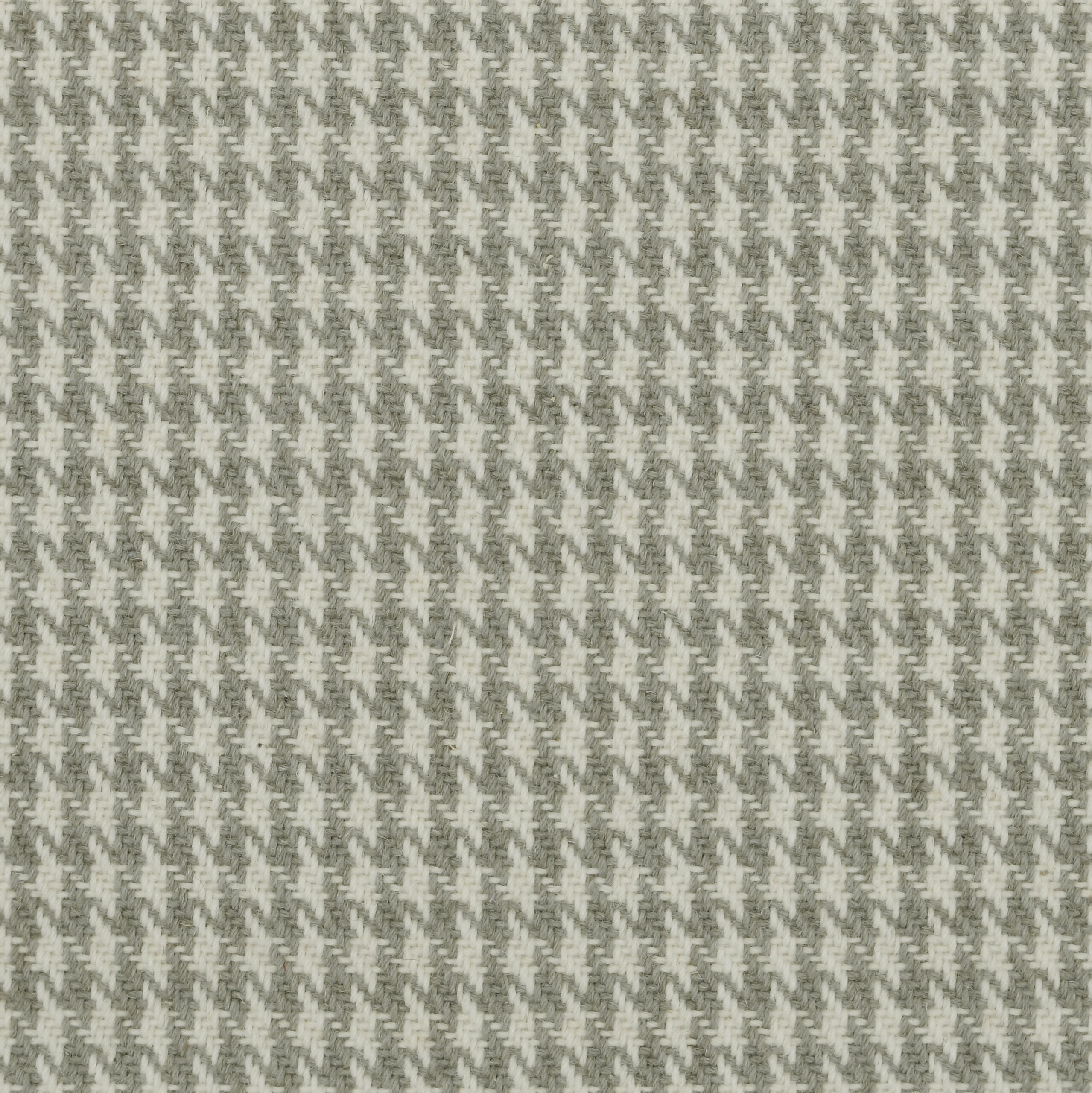 GreyHoundstooth: Grey - 100% Wool Carpet